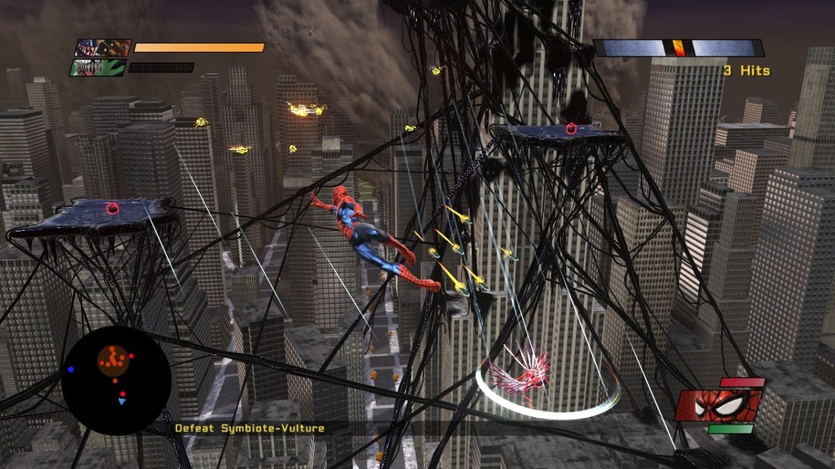  Spider-Man: Web of Shadows - Xbox 360 : Video Games